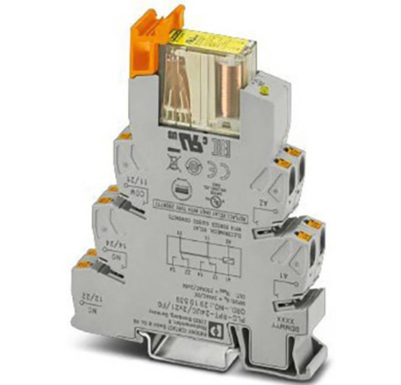 Phoenix Contact Relais-Modul Phoenix Contact PLC-RPT- 24UC/2X21/FG Relaisbaustein 24 V/DC 2 Wechsl, (PLC-RPT- 24UC/2X21/FG) von Phoenix Contact