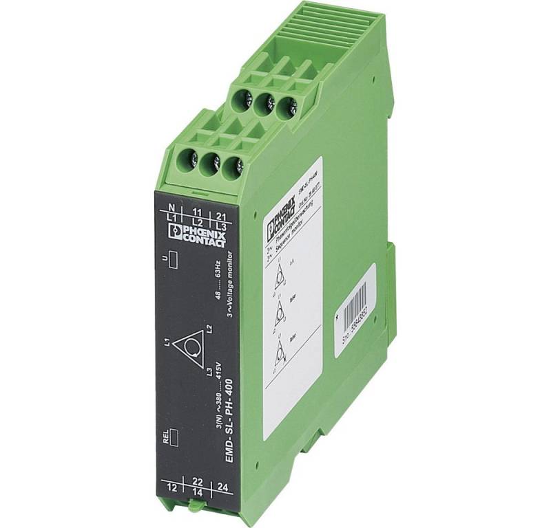 Phoenix Contact Sicherheitsrelais Überwachungsrelais 2 Wechsler Phoenix Contact EMD-SL-PH-400 1 St., (EMD-SL-PH-400) von Phoenix Contact
