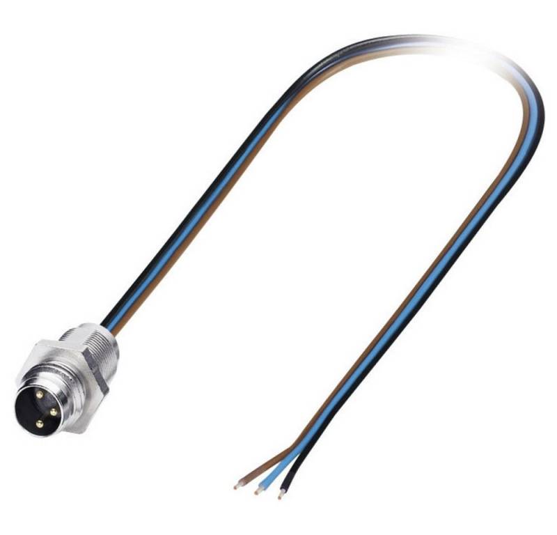 Phoenix Contact Steckdose Phoenix Contact 1500334 Sensor-/Aktor-Einbausteckverbinder M8 Stecker, SACC-E-M 8MS-3CON-M8/0,5 von Phoenix Contact