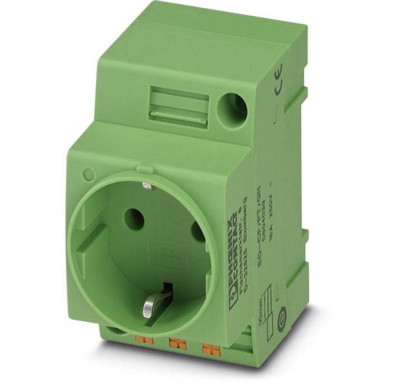 Phoenix Contact Steckdose Schaltschrank-Steckdose Phoenix Contact EO-CF/PT/GN Grün 1 St., EO-CF/PT/GN von Phoenix Contact