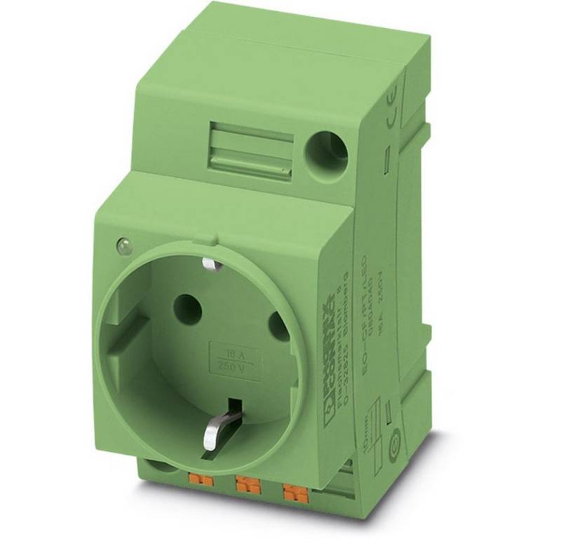 Phoenix Contact Steckdose Schaltschrank-Steckdose Phoenix Contact EO-CF/PT/LED/GN Grün 1 St., EO-CF/PT/LED/GN von Phoenix Contact