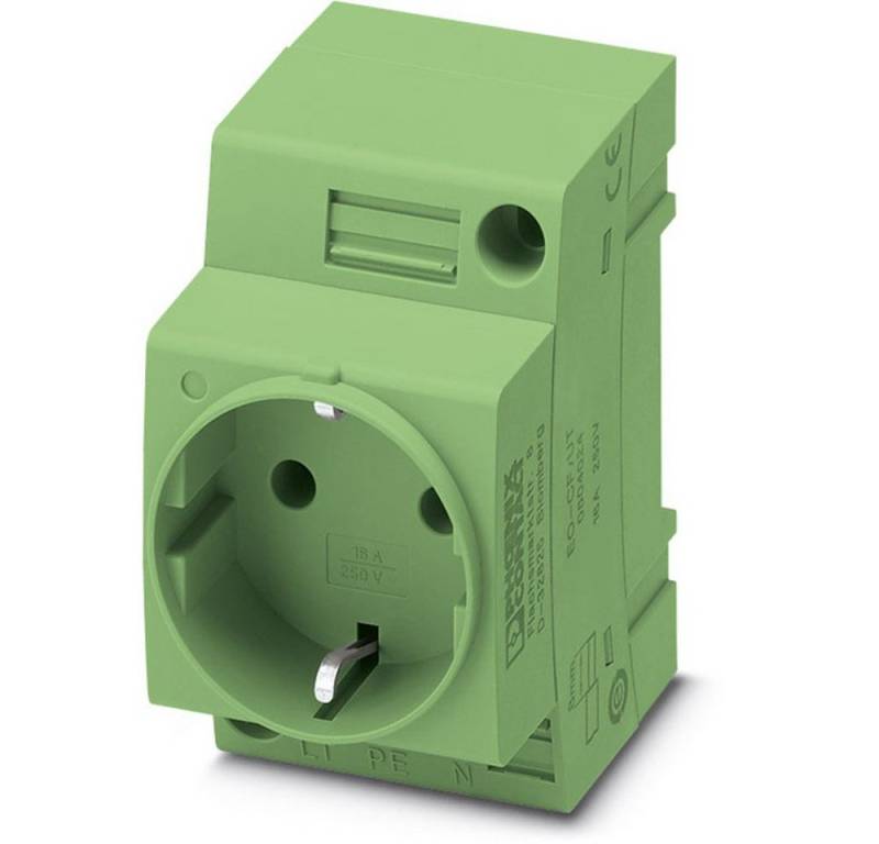 Phoenix Contact Steckdose Schaltschrank-Steckdose Phoenix Contact EO-CF/UT/GN Grün 1 St., EO-CF/UT/GN von Phoenix Contact
