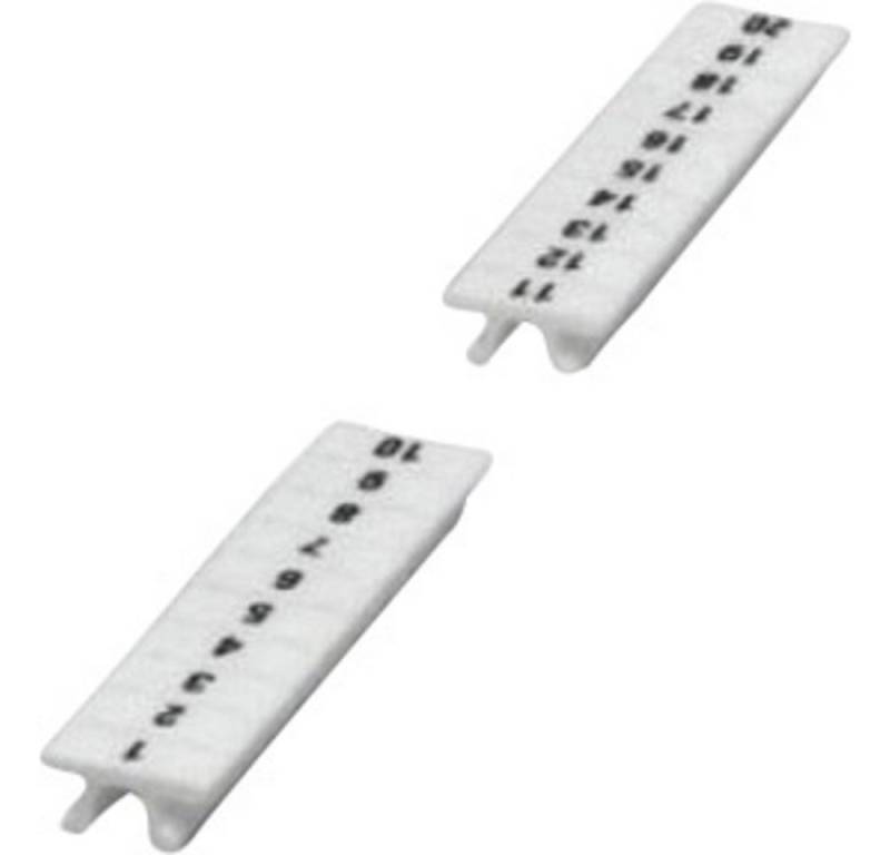 Phoenix Contact Zusatzklemmen ZB 8,LGS:FORTL.ZAHLEN 21-30 - Klemmenmarkierung ZB 8,LGS:FORTL.ZAHLEN, (ZB 8.LGS:FORTL.ZAHLEN 21-30) von Phoenix Contact