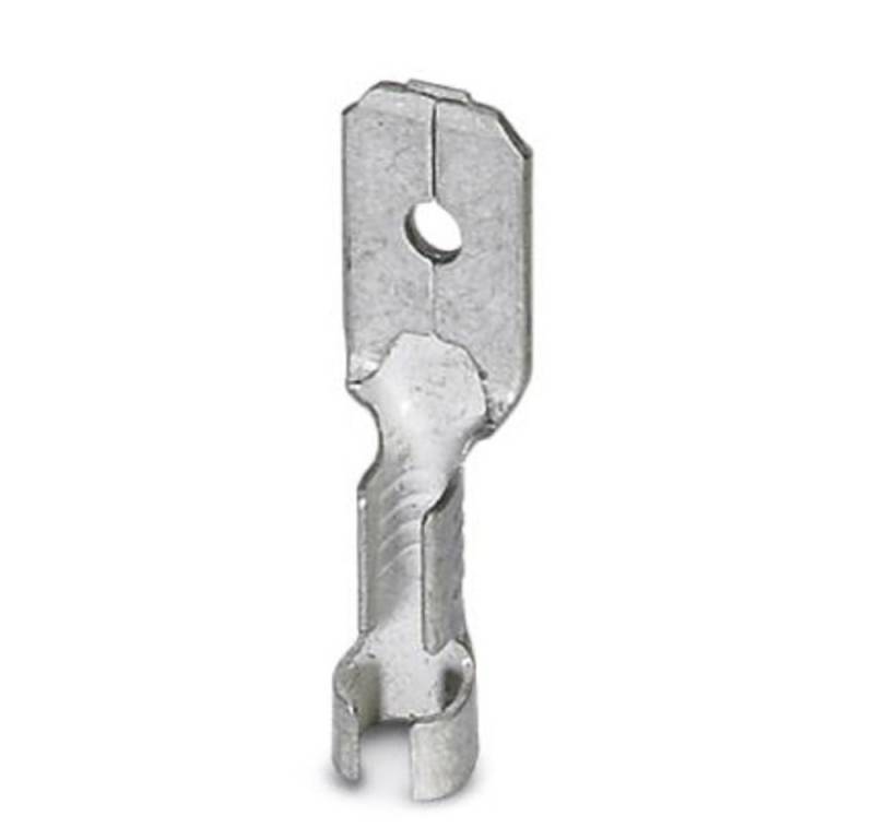 Phoenix Contact Flachsteckhülse Phoenix Contact 3240161 Flachstecker Steckbreite: 6.3 mm Steckdicke:, C-SCM 1,5/6,3X0,8 von Phoenix Contact