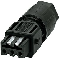 Phoenix Contact - 1065121 Steckverbinder Stecker, gerade Gesamtpolzahl: 4 + pe 16 a, 10 a Schwarz 1 s von Phoenix Contact