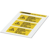 Phoenix Contact 0830462 Warnschild Achtung Folie selbstklebend (B x H) 74mm x 37mm DIN 61010-1 5St. von Phoenix Contact