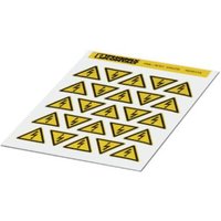 Phoenix Contact 0830433 Warnschild Achtung Folie selbstklebend 25mm DIN 61010-1 5St. von Phoenix Contact