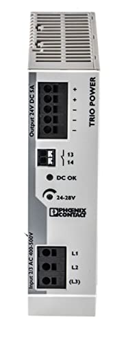 PHOENIX CONTACT TRIO-PS-2G/3AC/24DC/5 Primär Getaktete Stromversorgung TRIO POWER mit Push-in-Anschluss zur Tragschienenmontage, 3-phasig Eingang, 24 V DC / 5 A Ausgang PHOENIX CONTACT TRIO-PS-2G/3AC/24DC/5 Primär Getaktete Stromversorgung TRIO POWER mit Push-in-Anschluss zur Tragschienenmontage, 3-phasig Eingang, 24 V DC / 5 A Ausgang von PHOENIX CONTACT