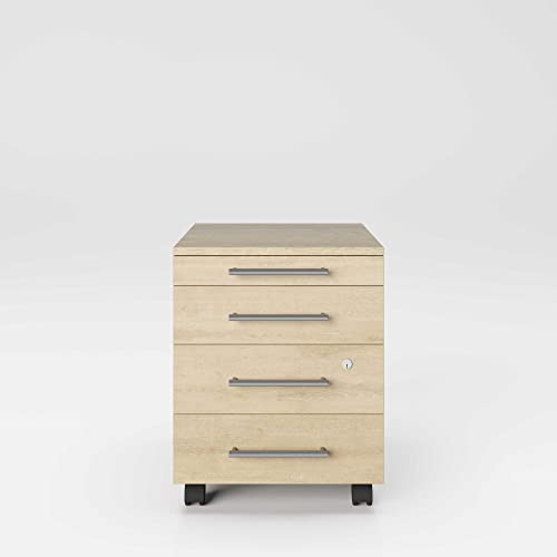 Phoenix Group Neo Rollcontainer, Holz, Artisan Eiche, 43x56x50 cm von Phoenix Safe