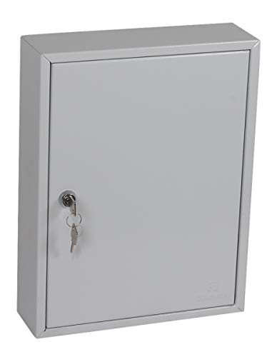Phoenix Safe Company – KC0601K Commercial Key Cabinet - 42 Hooks | Key Lock | Key Holder Wall Mounted | Power Coated Paint | 4kg von Phoenix Safe Company