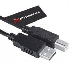 Phoenix Technologies - Cable Phoenix USB A Macho B Macho 5M Negro von Phoenix Technologies