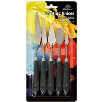 Ein Set mit 5 Stück Phoenix Malspachtel, Spachtel, Künstlerspachtel von Phoenix
