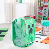 MINECRAFT - Wäschebox, Wäschesack, Korb, Aufbewahrung von Phoenix