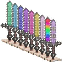 Minecraft - LED Schwert, Netherite Leuchte, 9 Farben, wiederaufladbar von Phoenix