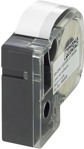 PHOENIX 803937 - Etikett,hochflexibel,Rolle,unbeschriftet,beschriftbar mit:THERMOFOX,THERMOMARK GO,THERMOMARK GO.K,Schriftfeldgröße:endlos x 10 mm,1 stu von Phoenix