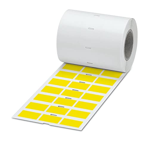 PHOENIX 824324 - Etikett,gelb,beschriftet nach Kundenangaben,Schriftfeldgröße:30 x 20 mm,1 stu von PHOENIX