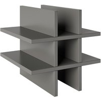 PHOENIX Bareinsatz Raumteiler-Erweiterungsset BxHxL: 34,1 x 34,1 x 33,4 cm, Holz - grau von Phoenix