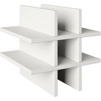 PHOENIX Bareinsatz Raumteiler-Erweiterungsset BxHxL: 34,1 x 34,1 x 33,4 cm, Holz - weiss von Phoenix