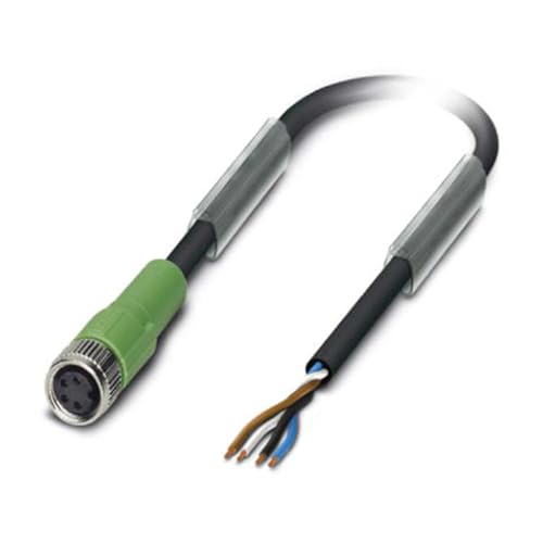 PHOENIX CONTACT SAC-4P-10.0-PUR/M 8FS Sensor/Aktor-Kabel, 4-Polig, M8 Buchse Gerade, 10m Kabellänge, Schwarz/Grau PHOENIX CONTACT SAC-4P-10.0-PUR/M 8FS Sensor/Aktor-Kabel, 4-Polig, M8 Buchse Gerade, 10m Kabellänge, Schwarz/Grau von PHOENIX CONTACT