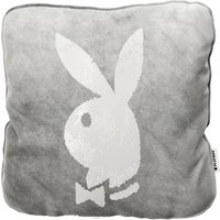 PHOENIX Dekokissen »Ellen«, BxL: 40 x 40 cm, Polyester/Kunststoff, mit Bunnyhead - grau von Phoenix