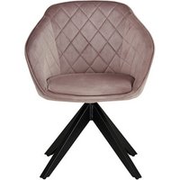 PHOENIX Drehstuhl »AMANDA«, BxHxL: 61 x 80 x 570 cm, bis max. 120 kg - rosa von Phoenix