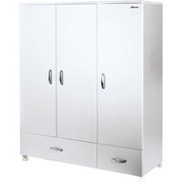 PHOENIX Kleiderschrank, BxHxT: 146 x 200 x 52 cm - grau von Phoenix