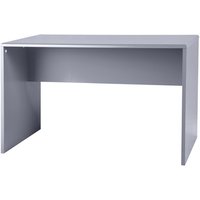 PHOENIX Schreibtisch »Miami«, BxH: 120 x 74 cm, MDF/Spanplatte/ABS/Metall/Kunststoff - grau von Phoenix