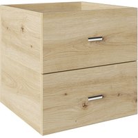 PHOENIX Schubladencontainer Raumteiler-Erweiterungsset BxHxL: 34,1 x 34,1 x 33,4 cm, Holz - beige von Phoenix