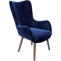 PHOENIX Sessel »BRIDGET«, BxHxL: 68 x 99 x 770 cm, bis max. 120 kg - blau von Phoenix