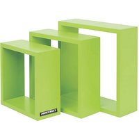 PHOENIX Wandregal-Set »MINECRAFT«, BxHxT: 28 x 28 x 12 cm, max. Tragfähigkeit: 6 kg - gruen von Phoenix