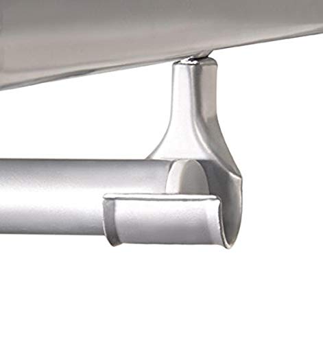 Phoenix 124221SI Kleiderstangen Set Metall 3.2 x 64 x 7.4 cm, Silber von Phoenix