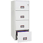 Phoenix World Class Vertical Fire File Aktenschrank FS2274K Schlüssel Weiß 570 x 700 x 1450 mm von Phoenix