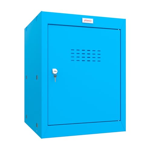 Phoenix CL0544BBK Würfel Schließfach Mittel 1 Blau m. Schlüssel-Schloss (B x H x T) 400 x 520 x 4 von Phoenix