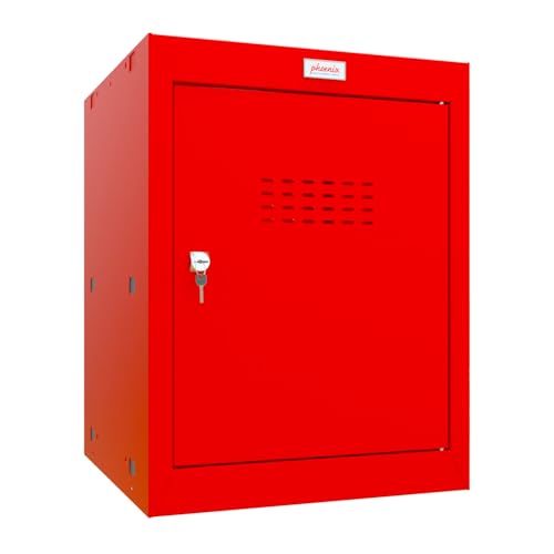 Phoenix CL0544RRK Würfel Schließfach Mittel 1 Rot m. Schlüssel-Schloss (B x H x T) 400 x 520 x 40 von Phoenix