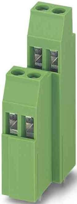 Phoenix Contact 1723205 Doppelstockklemme 2.50 mm² Polzahl 6 Grün Stockklemme von Phoenix