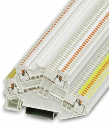 Phoenix PTTBS 1.5/S WH/U-YE/O-WH Elektrischer Terminalblock (3,5 mm, 78,8 mm, 500 V) von PHOENIX CONTACT