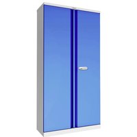 Phoenix SCL1891GBE Stahlschrank Groß grau/blau m. Electr.-Schloss (B x H x T) 915 x 1830 x 370mm mi von Phoenix