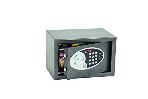 Phoenix SS0801E Vela Home & Office Safe Möbeltresor Kompaktsafe mit Elektronikschloss, HxBxT: 20 x 31 x 20 cm 4,5 kg von Phoenix Safe Company