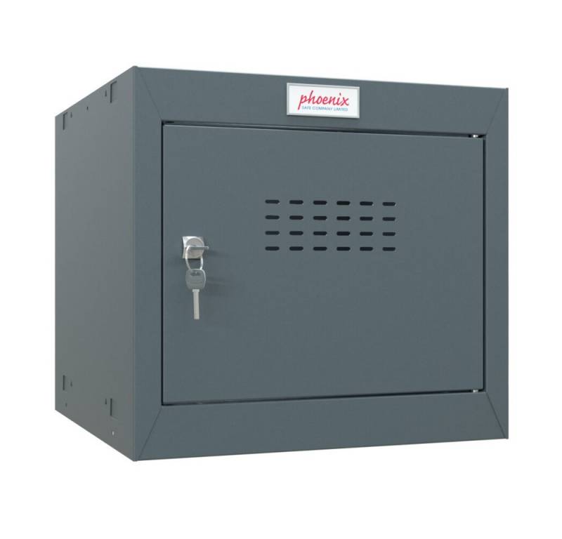Phoenix Tresor Phoenix CL0344AAK Würfel-Schließfach Cube Locker 44L - Anthrazitgrau (1-St) von Phoenix