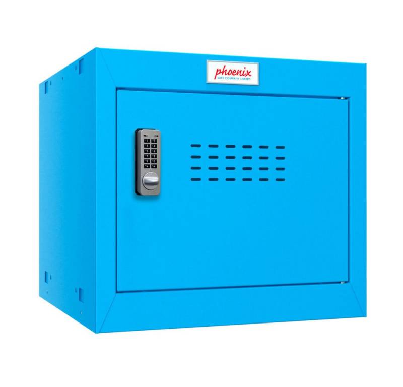 Phoenix Tresor Phoenix CL0344BBE Würfel-Schließfach Cube Locker 44L - Blau (1-St) von Phoenix