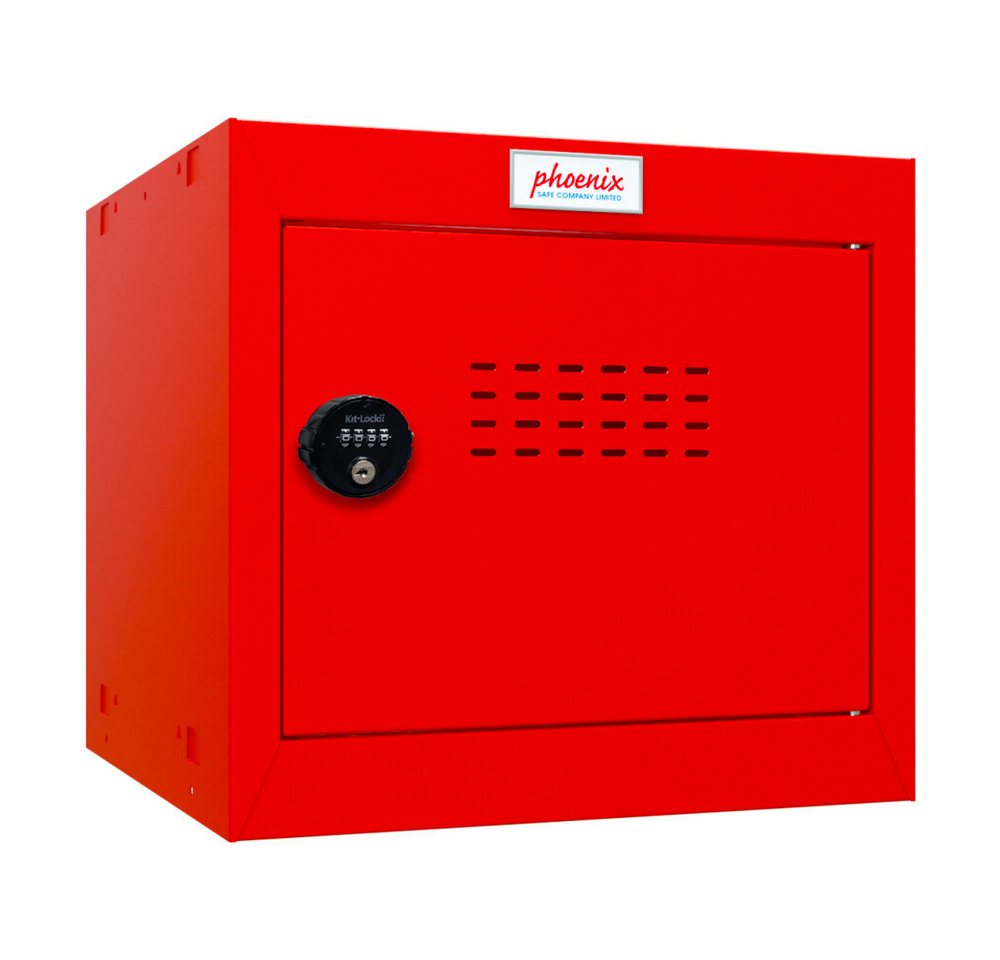 Phoenix Tresor Phoenix CL0344RRC Würfel-Schließfach Cube Locker 44L - Rot (1-St) von Phoenix
