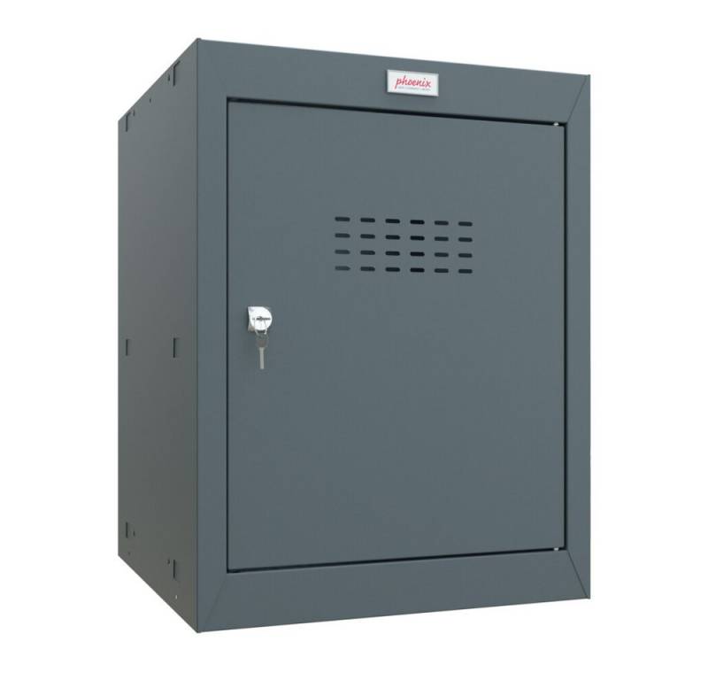 Phoenix Tresor Phoenix CL0544AAK Würfel-Schließfach Cube Locker 66L - Anthrazitgrau (1-St) von Phoenix