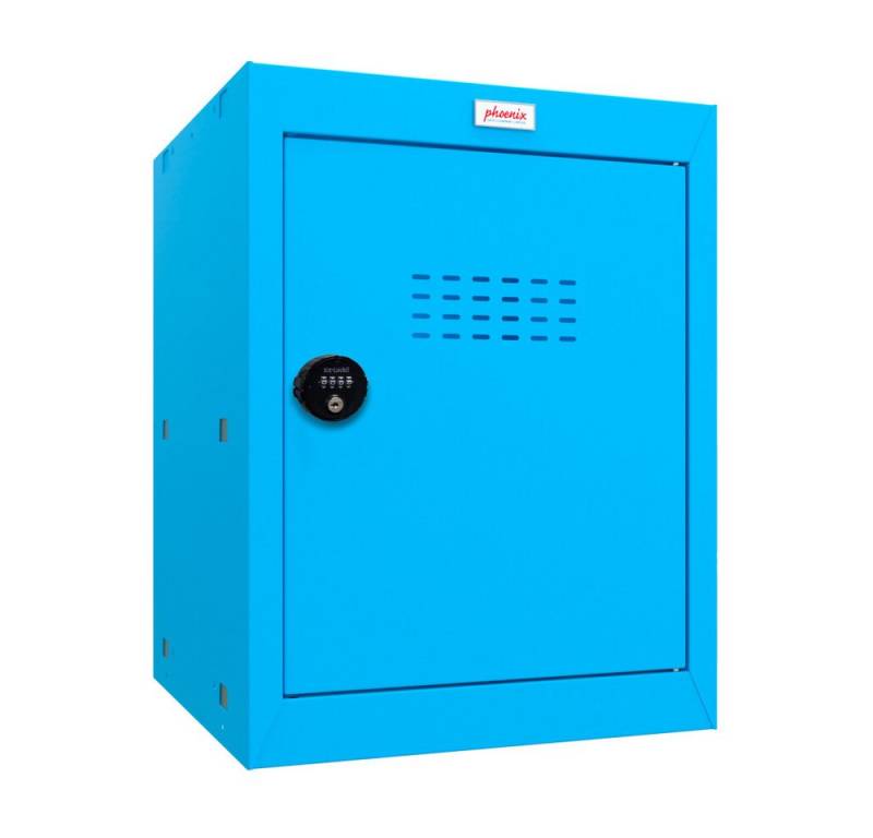 Phoenix Tresor Phoenix CL0544BBC Würfel-Schließfach Cube Locker 66L - Blau (1-St) von Phoenix