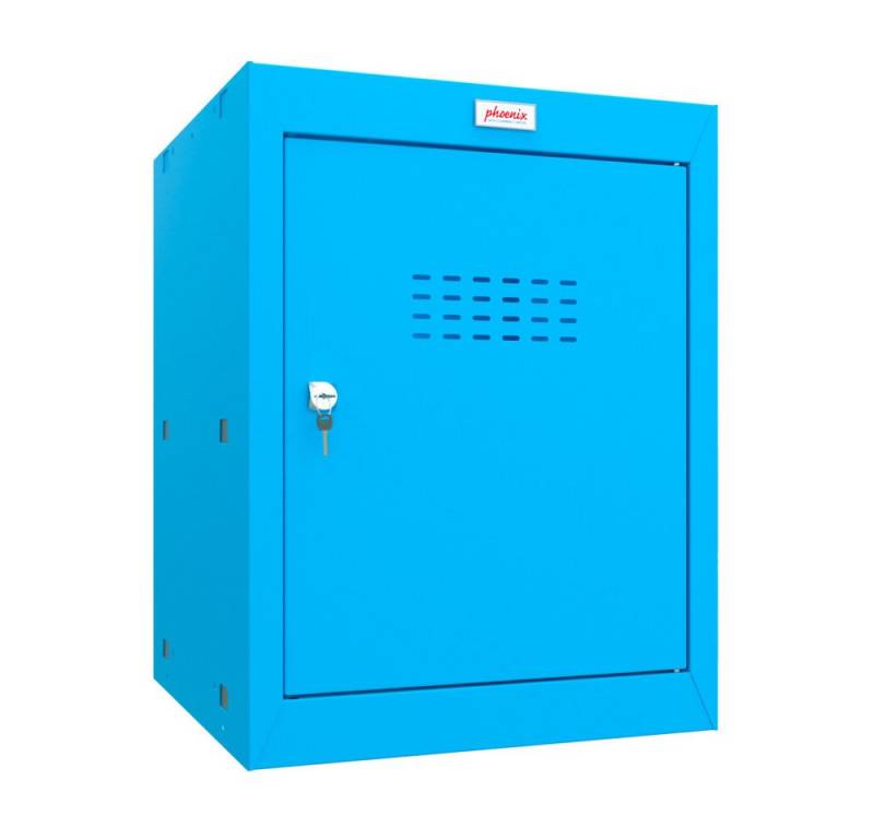 Phoenix Tresor Phoenix CL0544BBK Würfel-Schließfach Cube Locker 66L - Blau (1-St) von Phoenix