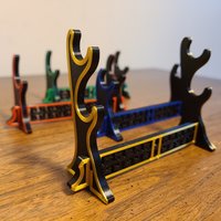 Füllfederhalter - Füllfederhalter Und Display Stifthalter Desktop Organizer Samurai Style Für Den Schreibtisch von PhoenixDesignsCA