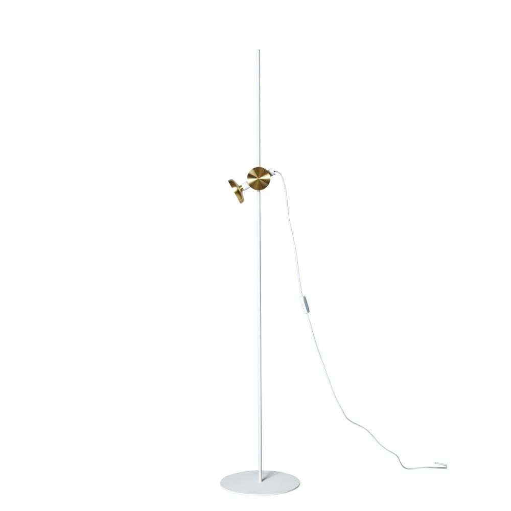 Pholc - Blend 150 Stehleuchte White/Brass von Pholc