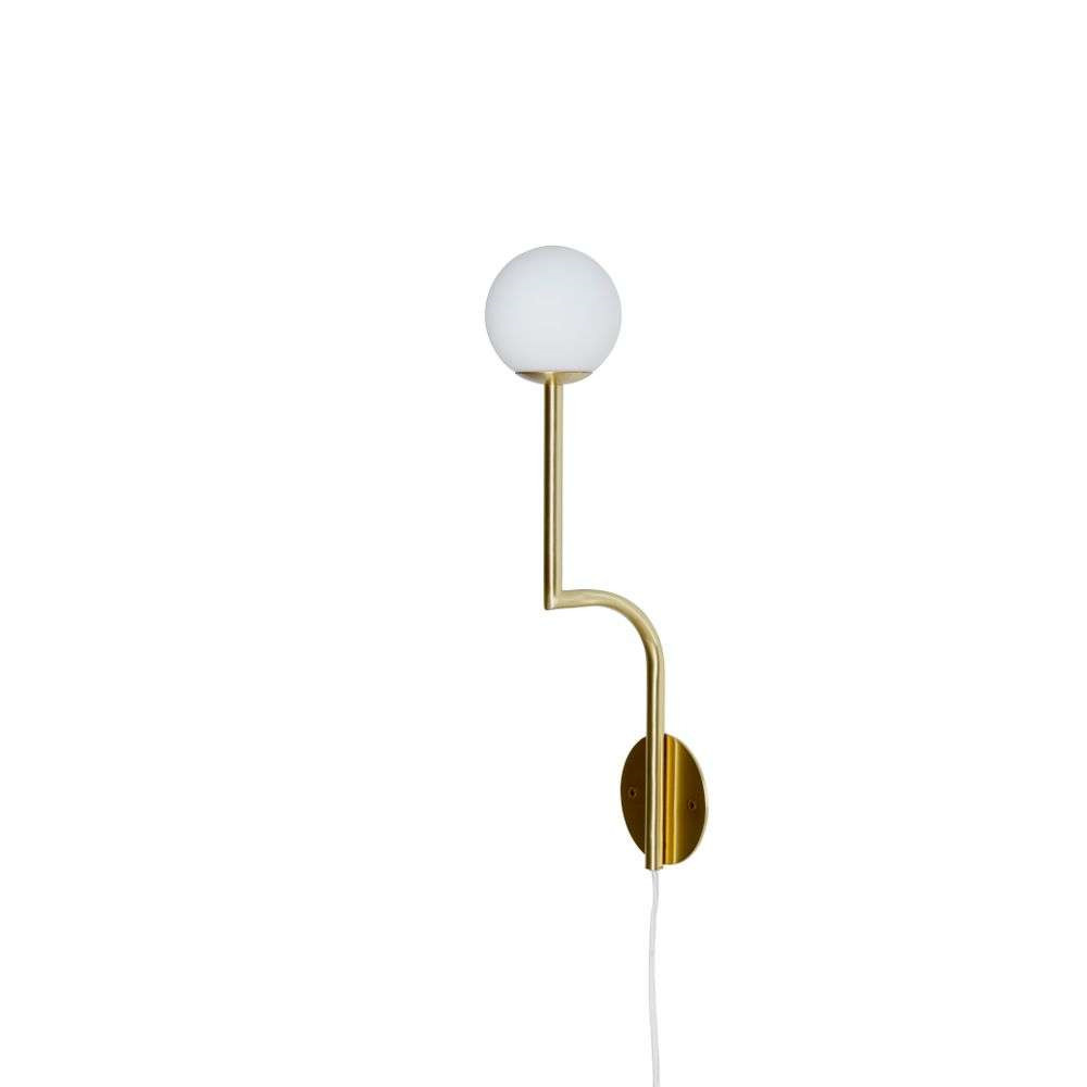 Pholc - Mobil 46 Wandleuchte Brass/Opal von Pholc