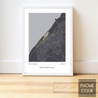 Southport - Halbmarathon Finisher's Print Geschenke Für Läufer Finisher von PhomeCoUk