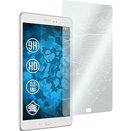 PhoneNatic 1 x Glas-Folie klar kompatibel mit Samsung Galaxy Tab A 9.7 - Schutzglas für Galaxy Tab A 9.7 von PhoneNatic