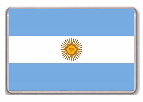 Kühlschrankmagnet Flagge Argentinien von Photo Magnet